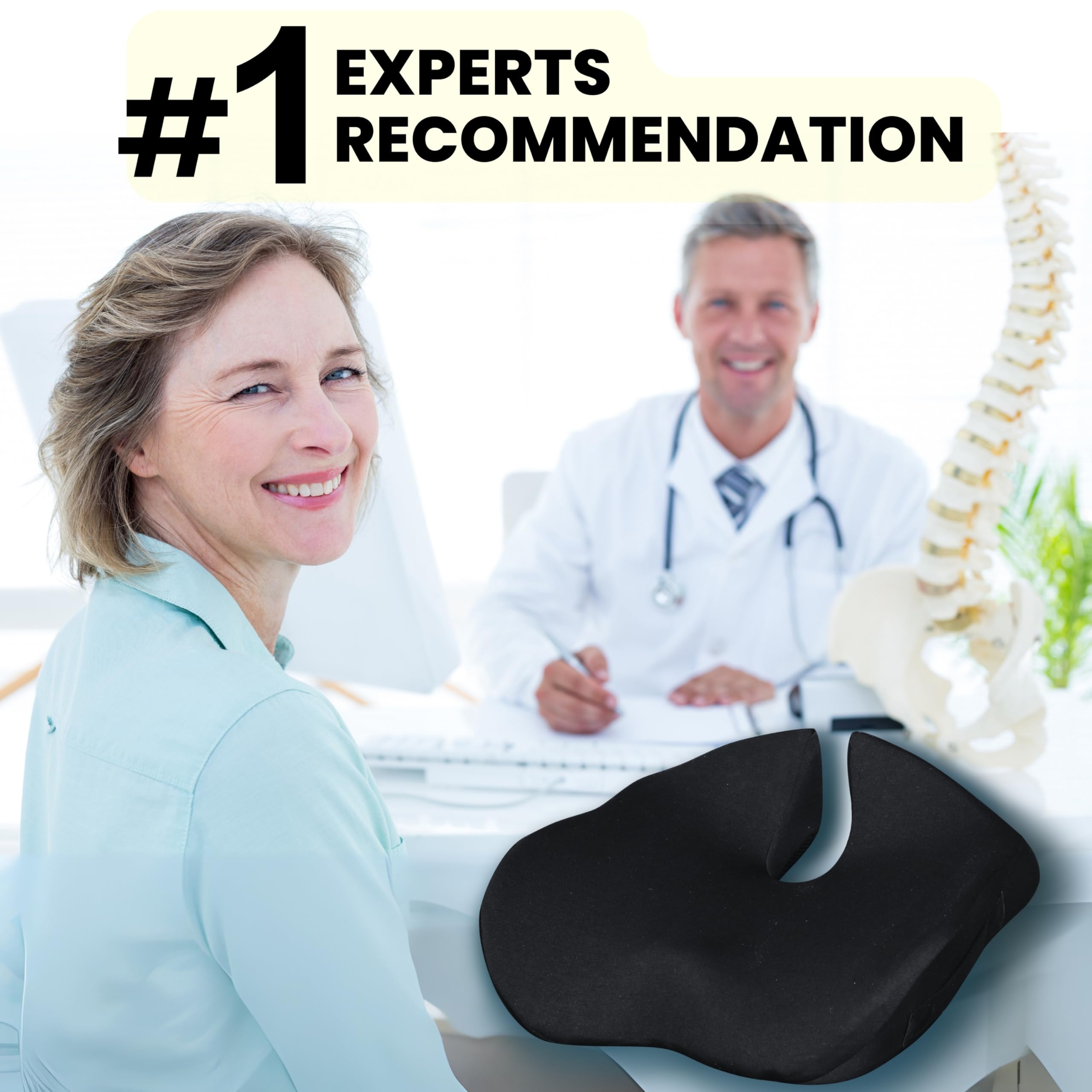 The chair cushion that the doctor makes